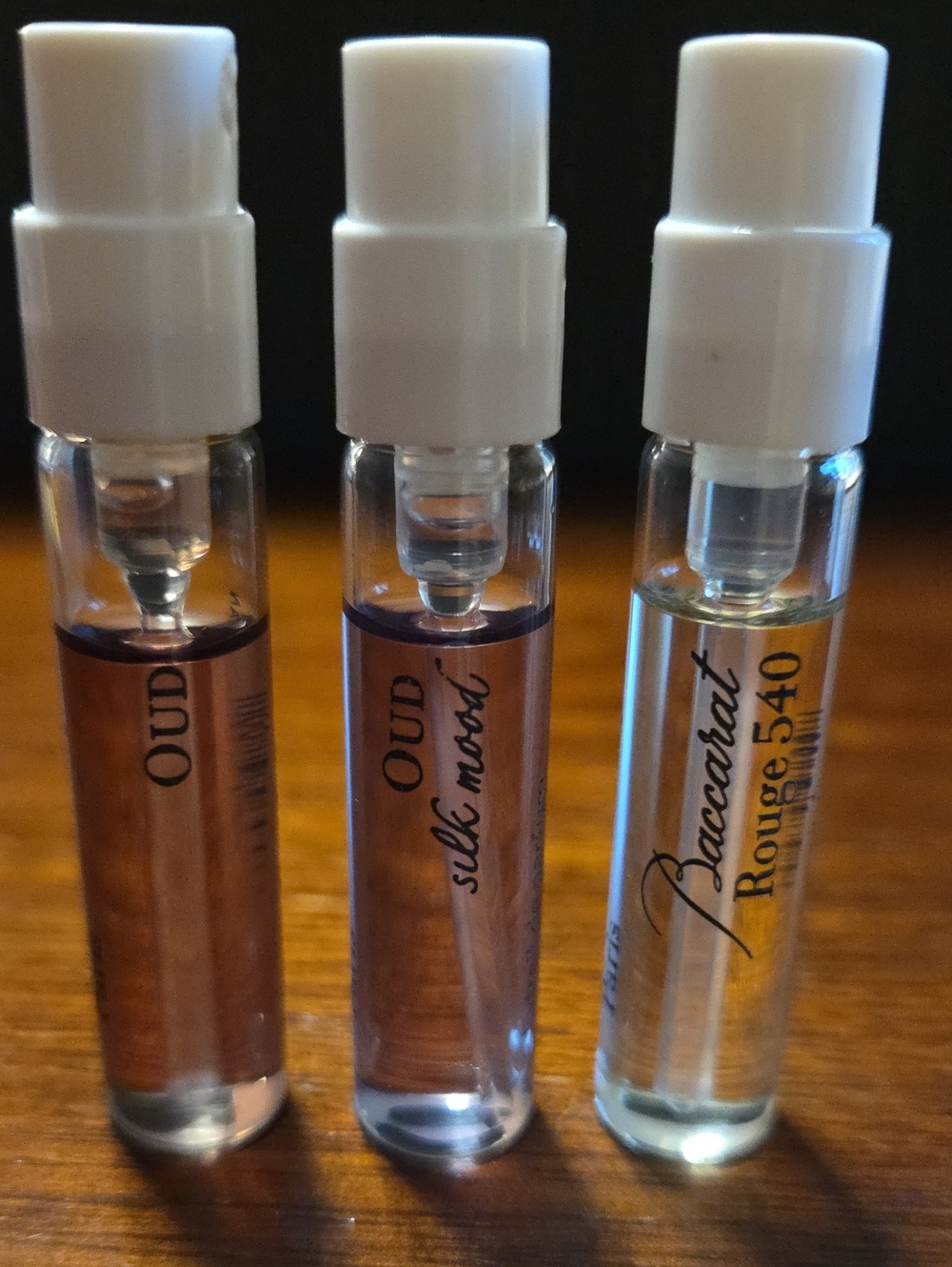 3 MAISON FRANCIS KURKDJIAN PARIS SAMPLES